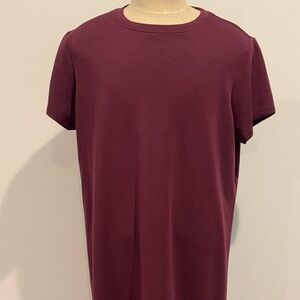 SPANX Deep Burgundy Maxi Dress
